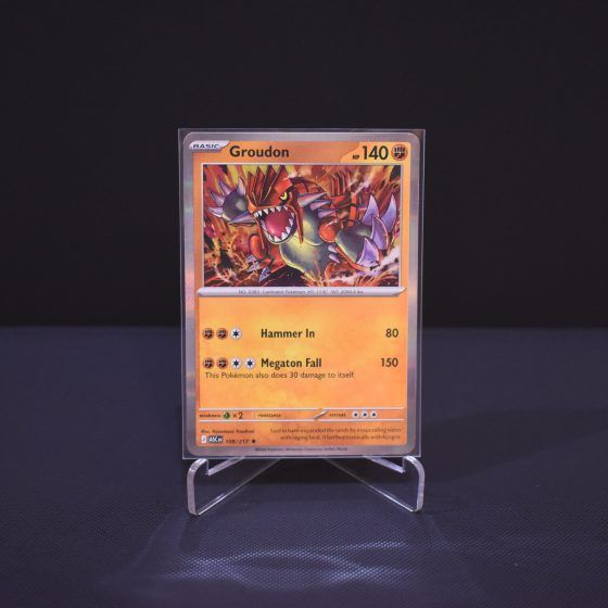 Groudon, 108/217, Ascended Heroes (ASC), Rare (R), Kartu Pokemon, [#6]