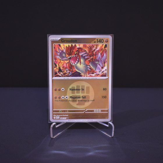 Groudon (Energy Symbol Pattern), 108/217, Ascended Heroes (ASC), Reverse Holo (RH), Kartu Pokemon, [#4]