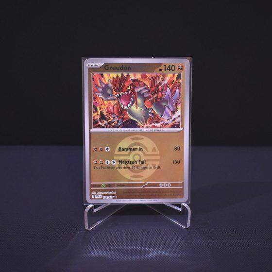 Groudon (Dusk Ball), 108/217, Ascended Heroes (ASC), Reverse Holo (RH), Kartu Pokemon, [#1]