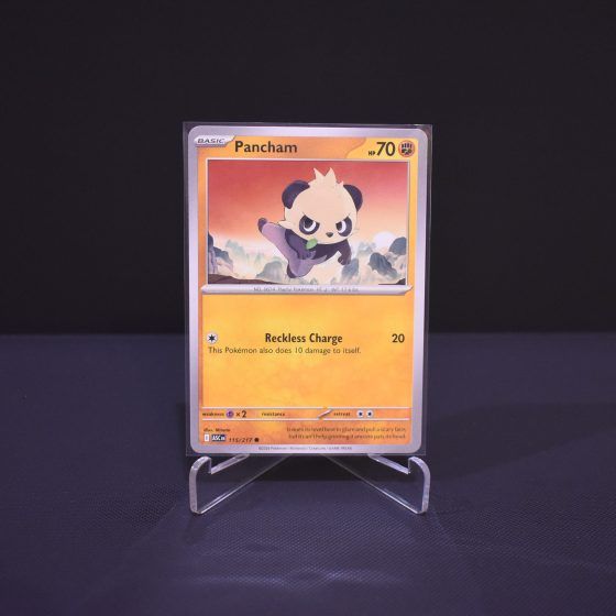 Pancham, 115/217, Ascended Heroes (ASC), Common (C), Kartu Pokemon, [#1]