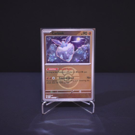 Carbink (Love Ball), 117/217, Ascended Heroes (ASC), Reverse Holo (RH), Kartu Pokemon, [#1]