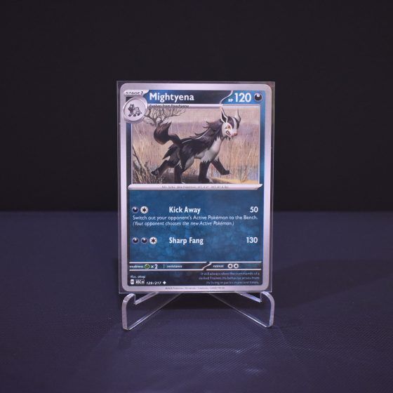 Mightyena, 129/217, Ascended Heroes (ASC), Uncommon (U), Kartu Pokemon, [#1]