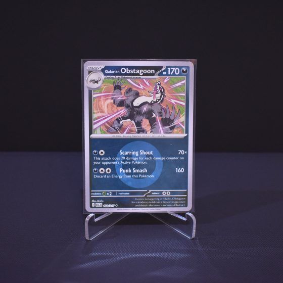 Galarian Obstagoon (Energy Symbol Pattern), 132/217, Ascended Heroes (ASC), Reverse Holo (RH), Kartu Pokemon, [#1]