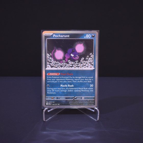 Pecharunt, 143/217, Ascended Heroes (ASC), Rare (R), Kartu Pokemon, [#2]