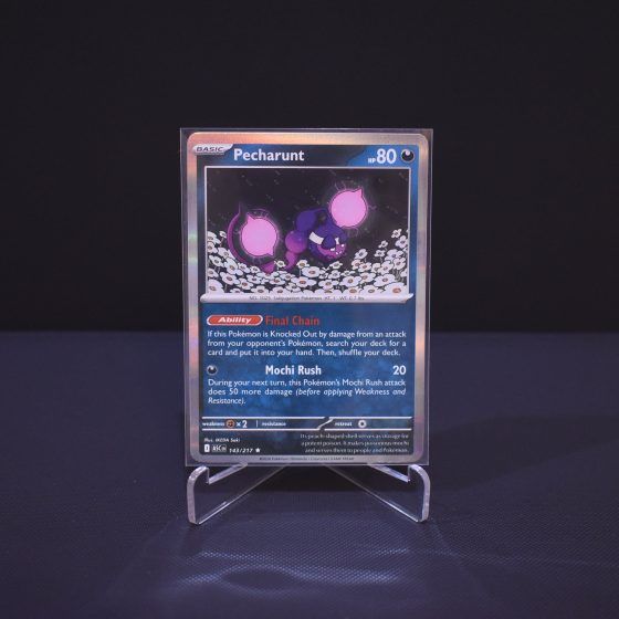 Pecharunt, 143/217, Ascended Heroes (ASC), Rare (R), Kartu Pokemon, [#3]