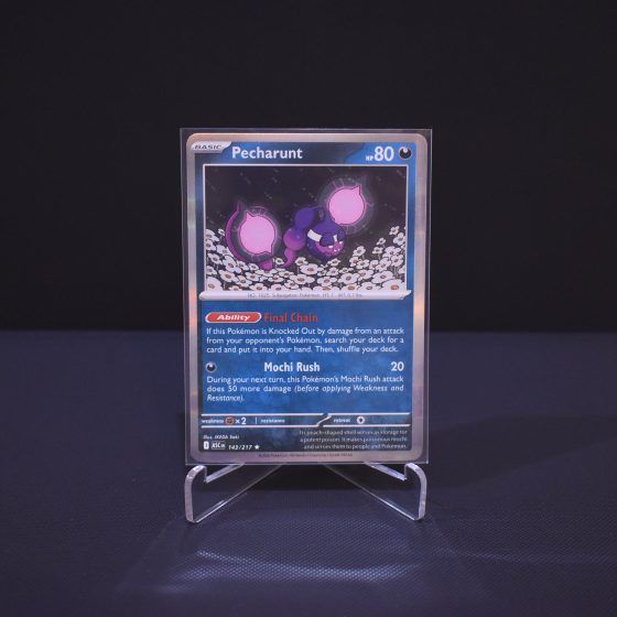 Pecharunt, 143/217, Ascended Heroes (ASC), Rare (R), Kartu Pokemon, [#5]