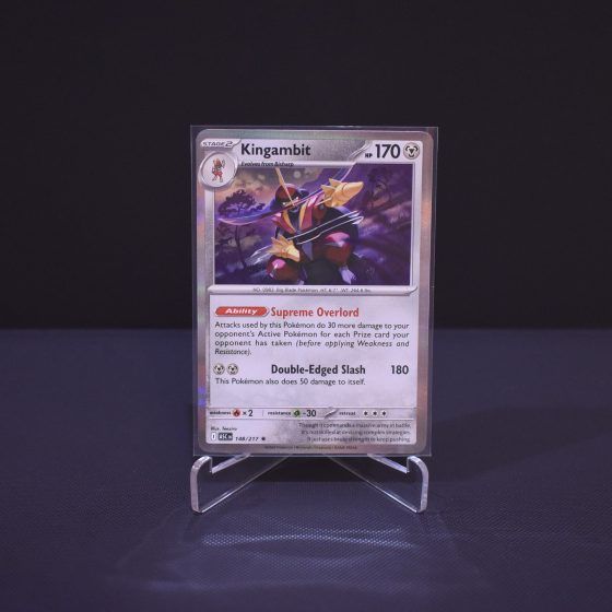 Kingambit, 148/217, Ascended Heroes (ASC), Rare (R), Kartu Pokemon, [#1]