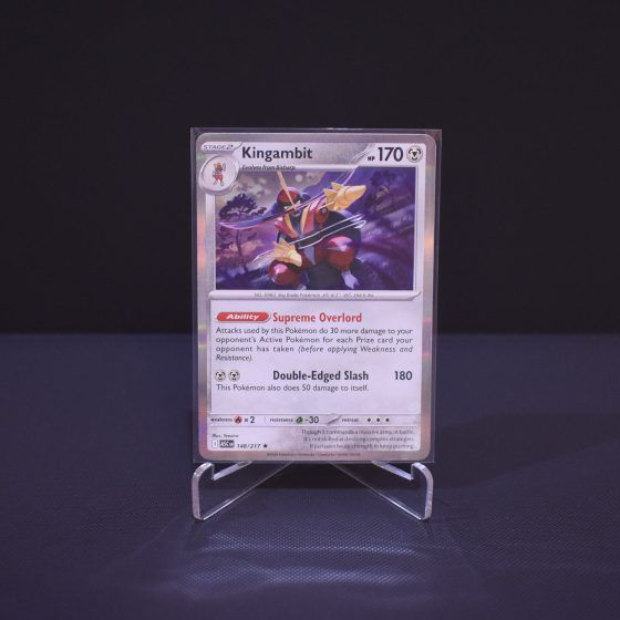 Kingambit, 148/217, Ascended Heroes (ASC), Rare (R), Kartu Pokemon, [#5]