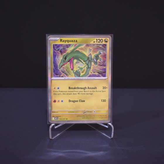 Rayquaza, 153/217, Ascended Heroes (ASC), Rare (R), Kartu Pokemon, [#1]