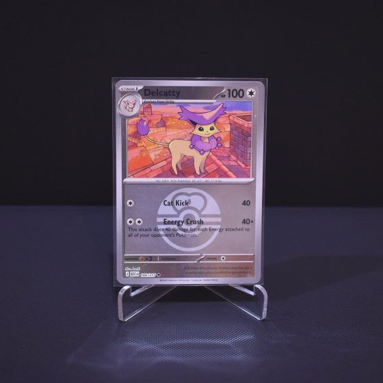 Delcatty (Love Ball), 166/217, Ascended Heroes (ASC), Reverse Holo (RH), Kartu Pokemon, [#1]