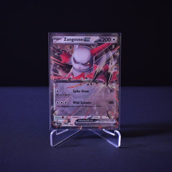 Zangoose ex, 167/217, Ascended Heroes (ASC), Double Rare (RR), Kartu Pokemon, [#1]