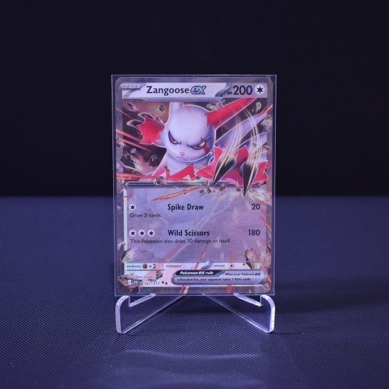 Zangoose ex, 167/217, Ascended Heroes (ASC), Double Rare (RR), Kartu Pokemon, [#2]