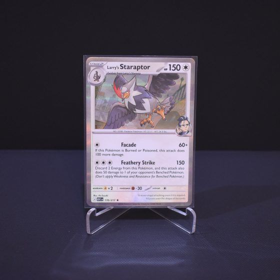 Larry's Staraptor, 170/217, Ascended Heroes (ASC), Rare (R), Kartu Pokemon, [#1]