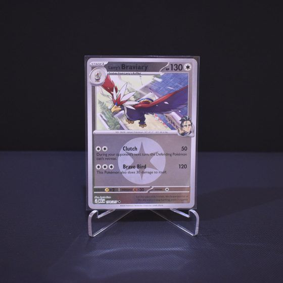 Larry's Braviary (Energy Symbol Pattern), 174/217, Ascended Heroes (ASC), Reverse Holo (RH), Kartu Pokemon, [#1]