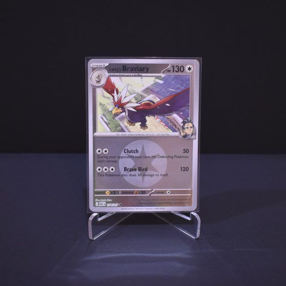 Larry's Braviary (Energy Symbol Pattern), 174/217, Ascended Heroes (ASC), Reverse Holo (RH), Kartu Pokemon, [#3]
