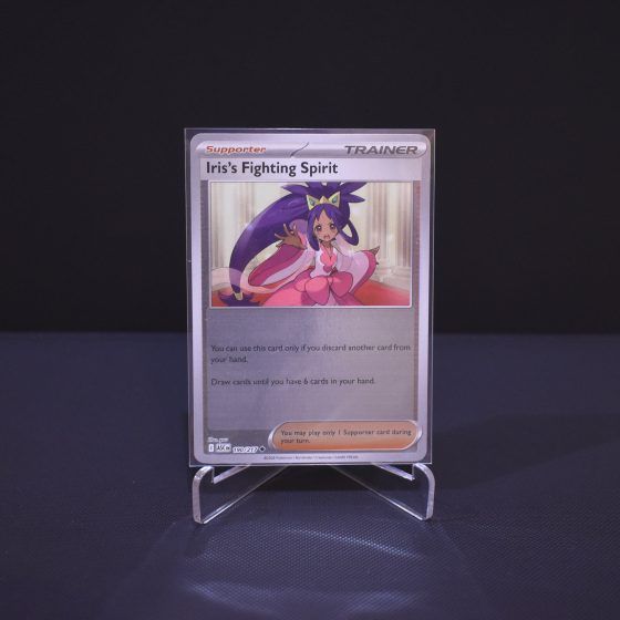 Iris's Fighting Spirit, 190/217, Ascended Heroes (ASC), Reverse Holo (RH), Kartu Pokemon, [#1]
