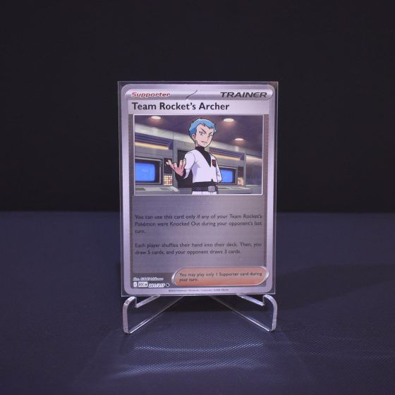 Team Rocket's Archer, 201/217, Ascended Heroes (ASC), Reverse Holo (RH), Kartu Pokemon, [#1]