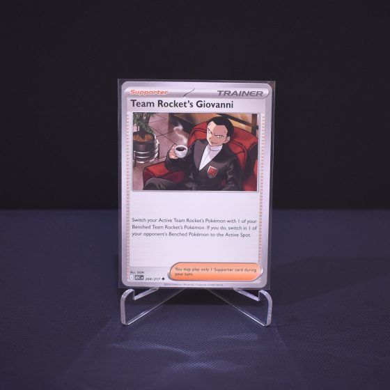 Team Rocket's Giovanni, 204/217, Ascended Heroes (ASC), Uncommon (U), Kartu Pokemon, [#1]