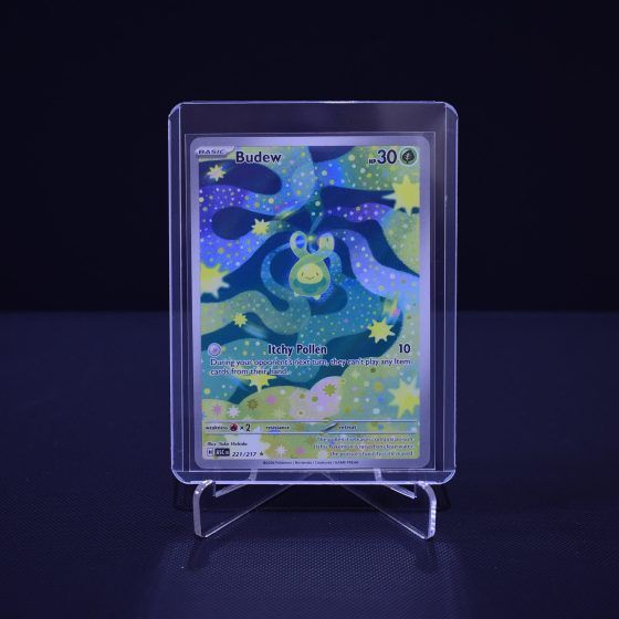 Budew, 221/217, Ascended Heroes (ASC), Illustration Rare (IR), Kartu Pokemon, [#2]