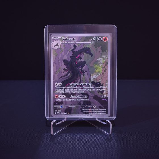 Salazzle, 224/217, Ascended Heroes (ASC), Illustration Rare (IR), Kartu Pokemon, [#1]