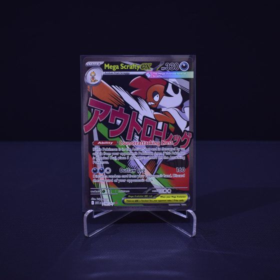 Mega Scrafty ex, 270/217, Ascended Heroes (ASC), Mega Attack Rare (MA), Kartu Pokemon, [#1]