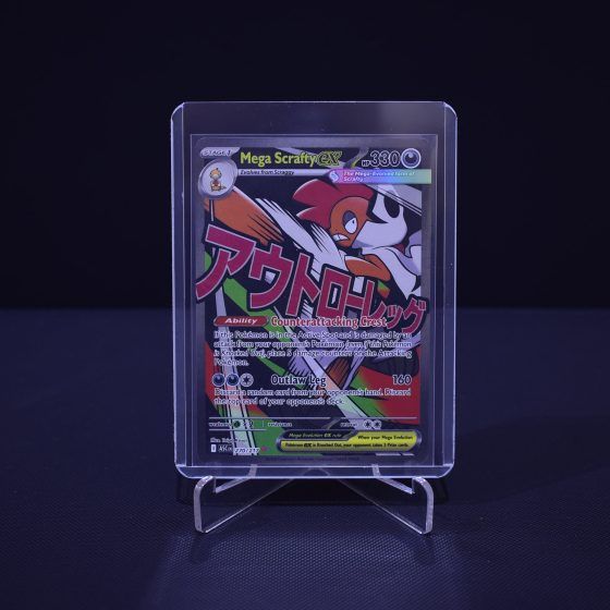 Mega Scrafty ex, 270/217, Ascended Heroes (ASC), Mega Attack Rare (MA), Kartu Pokemon, [#2]