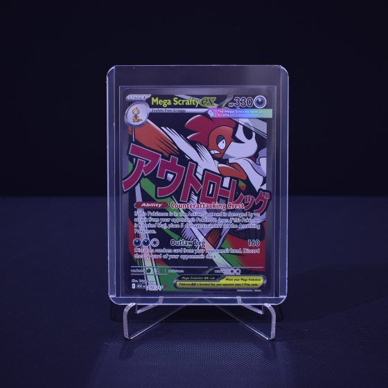 Mega Scrafty ex, 270/217, Ascended Heroes (ASC), Mega Attack Rare (MA), Kartu Pokemon, [#3]