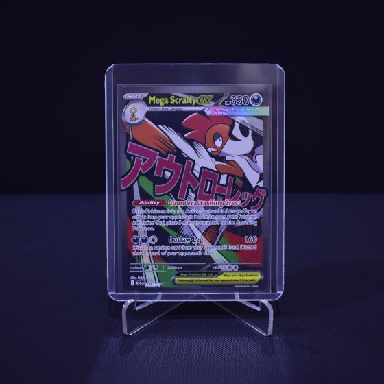 Mega Scrafty ex, 270/217, Ascended Heroes (ASC), Mega Attack Rare (MA), Kartu Pokemon, [#4]