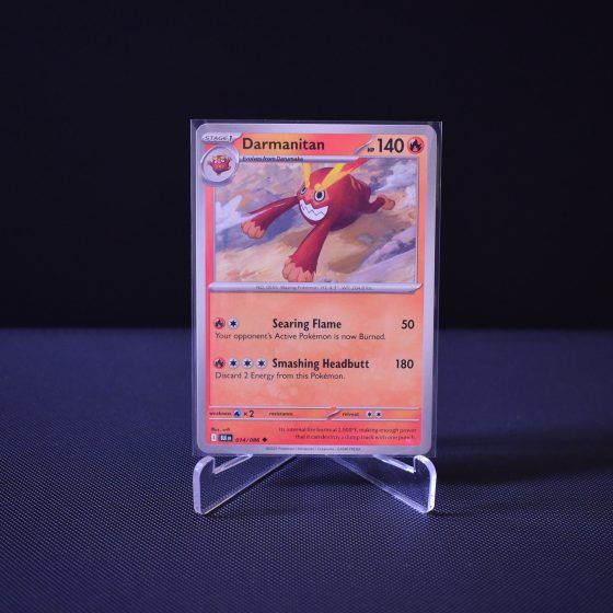 Darmanitan, 014/086, Black Bolt (BLK), Uncommon (U), Kartu Pokemon, [#1]