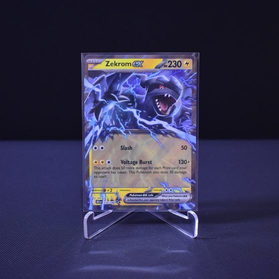 Zekrom ex, 034/086, Black Bolt (BLK), Double Rare (RR), Kartu Pokemon, [#1]