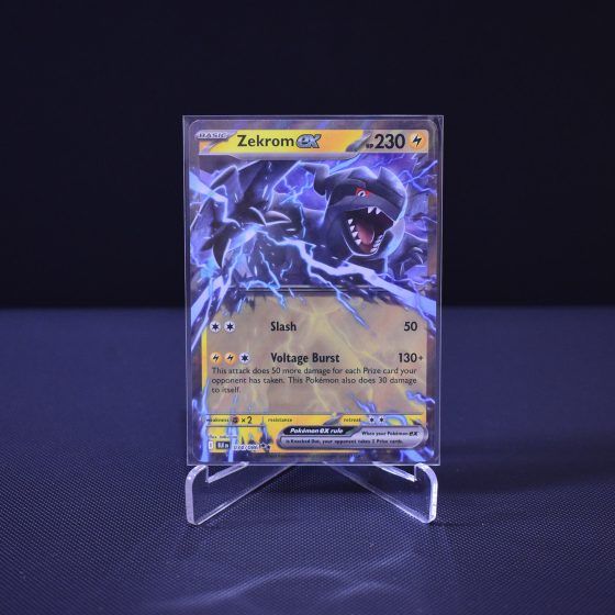 Zekrom ex, 034/086, Black Bolt (BLK), Double Rare (RR), Kartu Pokemon, [#2]