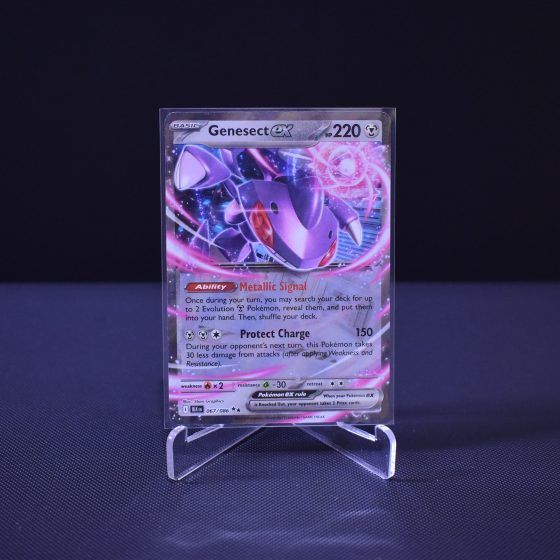 Genesect ex, 067/086, Black Bolt (BLK), Double Rare (RR), Kartu Pokemon, [#1]