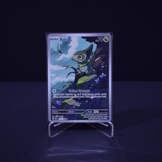 Axew, 145/086, Black Bolt (BLK), Illustration Rare (IR), Kartu Pokemon, [#1]