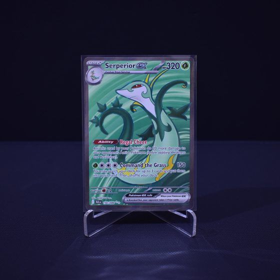 Serperior ex, 156/086, Black Bolt (BLK), Ultra Rare (UR), Kartu Pokemon, [#1]