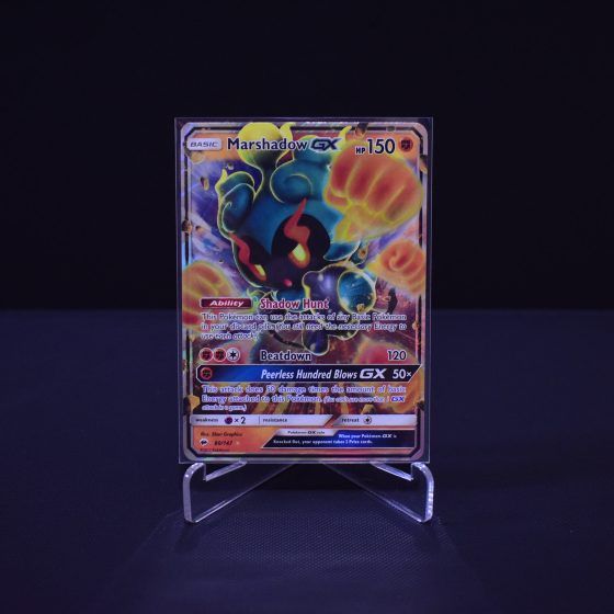 Marshadow-GX, 80/147, Burning Shadows (BUS), Ultra Rare (UR), Kartu Pokemon, [#2]