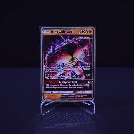Buzzwole-GX, 57/111, Crimson Invasion (CIN), Ultra Rare (UR), Kartu Pokemon, [#1]