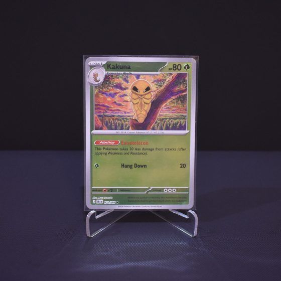 Kakuna, 002/086, Chaos Rising (CRI), Reverse Holo (RH), Kartu Pokemon, [#1]