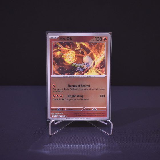 Ho-Oh, 010/086, Chaos Rising (CRI), Reverse Holo (RH), Kartu Pokemon, [#1]