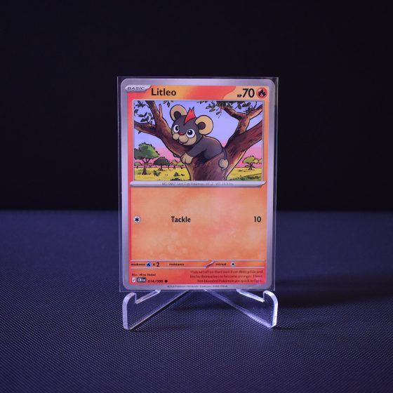 Litleo, 014/086, Chaos Rising (CRI), Common (C), Kartu Pokemon, [#1]