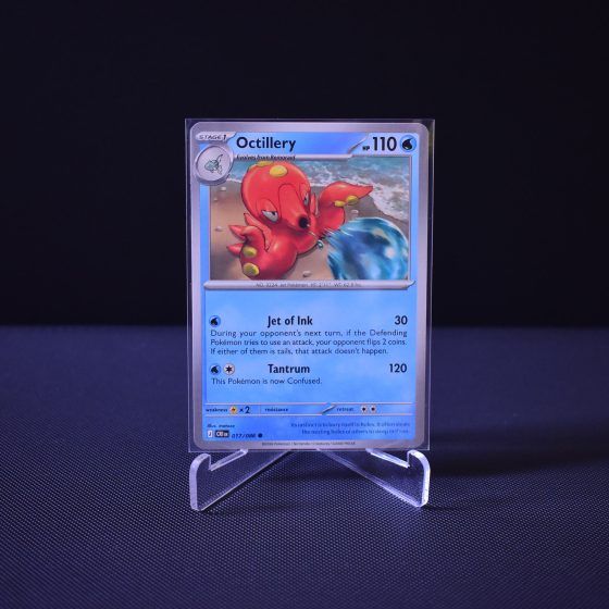 Octillery, 017/086, Chaos Rising (CRI), Common (C), Kartu Pokemon, [#1]