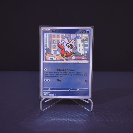 Delibird, 018/086, Chaos Rising (CRI), Reverse Holo (RH), Kartu Pokemon, [#1]