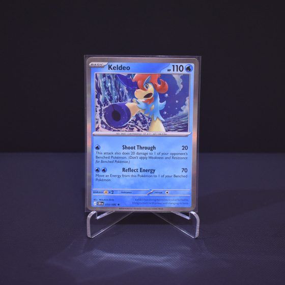 Keldeo, 019/086, Chaos Rising (CRI), Rare (R), Kartu Pokemon, [#1]