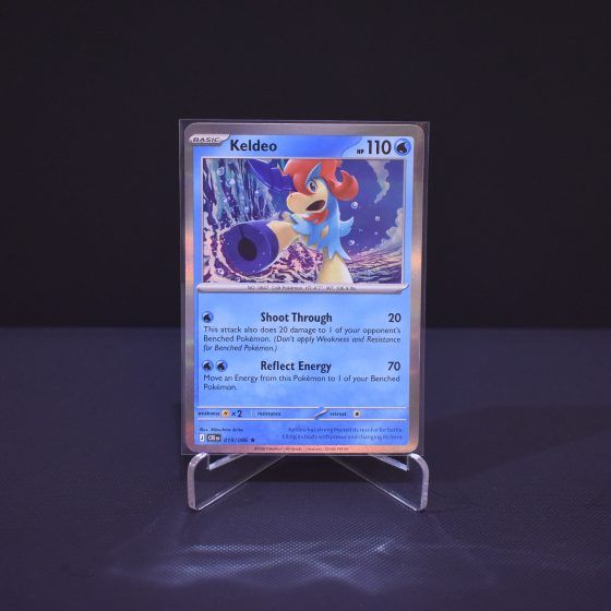 Keldeo, 019/086, Chaos Rising (CRI), Rare (R), Kartu Pokemon, [#2]