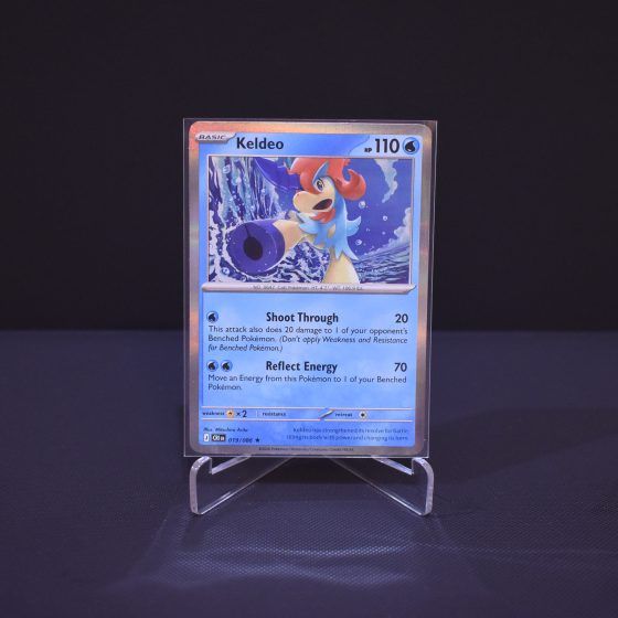 Keldeo, 019/086, Chaos Rising (CRI), Rare (R), Kartu Pokemon, [#3]