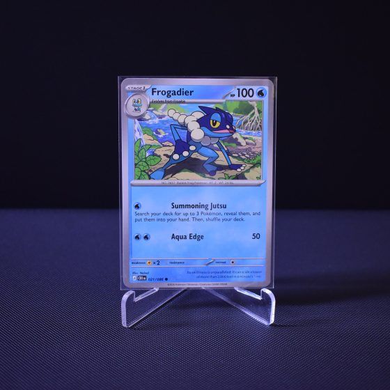 Frogadier, 021/086, Chaos Rising (CRI), Common (C), Kartu Pokemon, [#1]