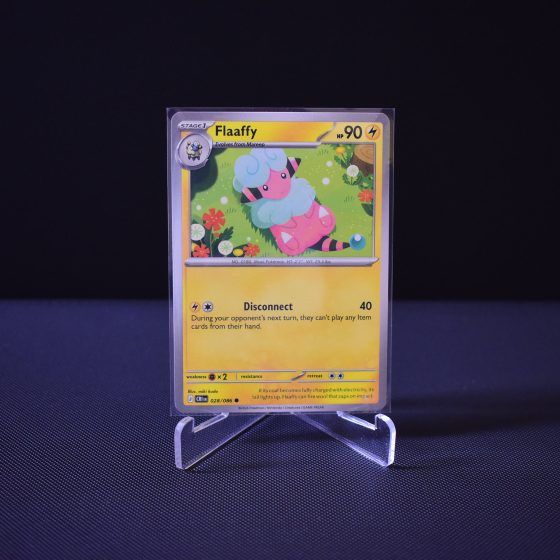 Flaaffy, 028/086, Chaos Rising (CRI), Common (C), Kartu Pokemon, [#1]