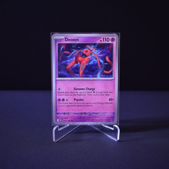 Deoxys, 031/086, Chaos Rising (CRI), Uncommon (U), Kartu Pokemon, [#1]