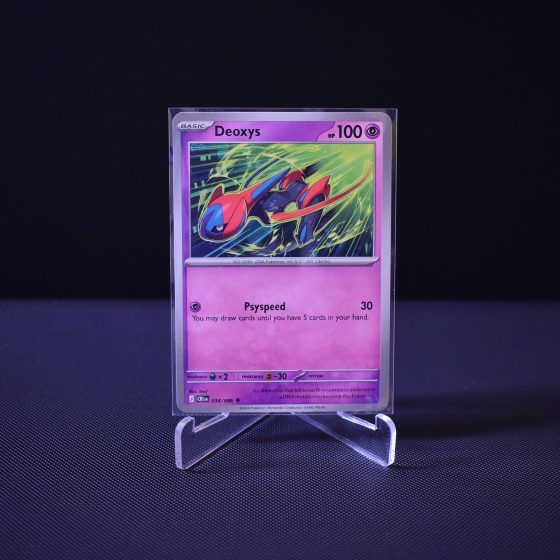Deoxys, 034/086, Chaos Rising (CRI), Uncommon (U), Kartu Pokemon, [#1]