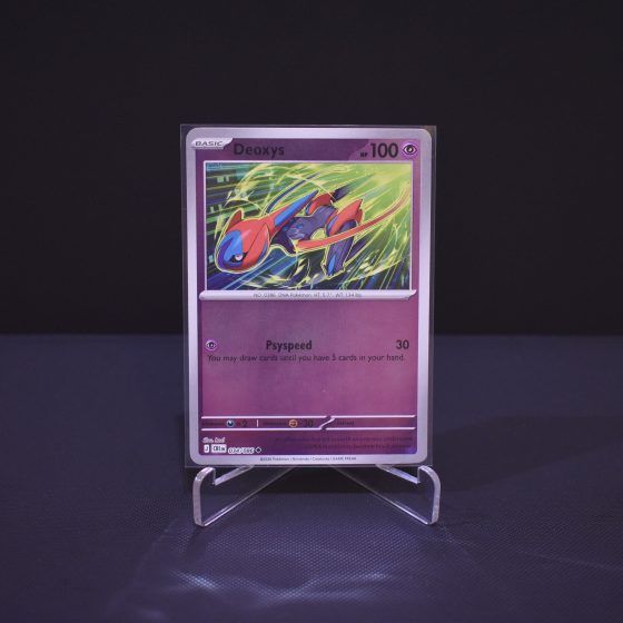 Deoxys, 034/086, Chaos Rising (CRI), Reverse Holo (RH), Kartu Pokemon, [#2]