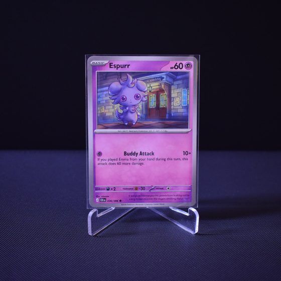 Espurr, 036/086, Chaos Rising (CRI), Common (C), Kartu Pokemon, [#2]